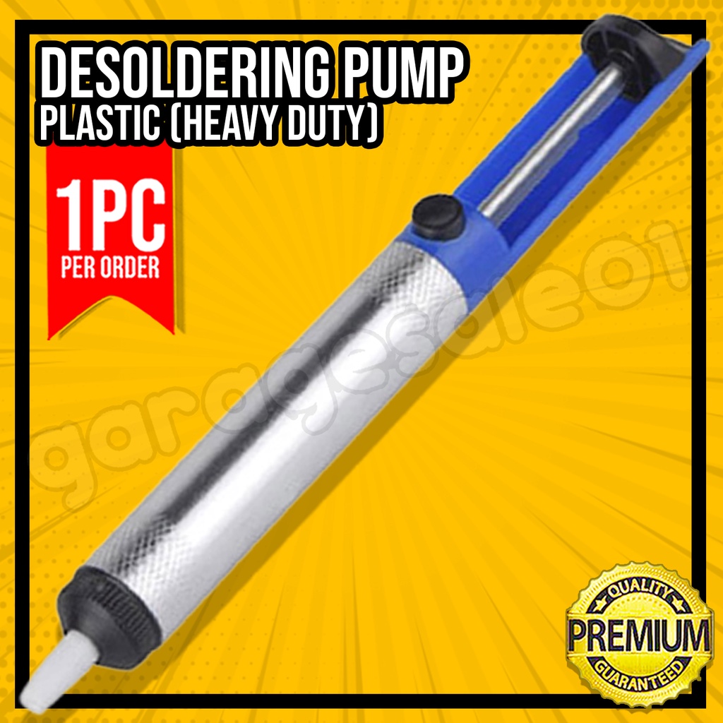 GS Plastic Desoldering Pump – Manual Solder Sucker Vacuum Tool for ...