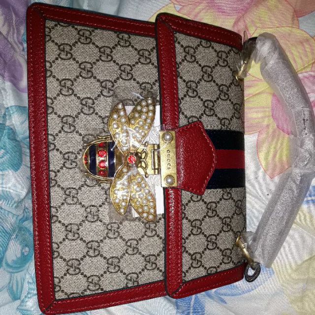 Gucci Red Butterfly Premium Quality Bag Shopee Philippines