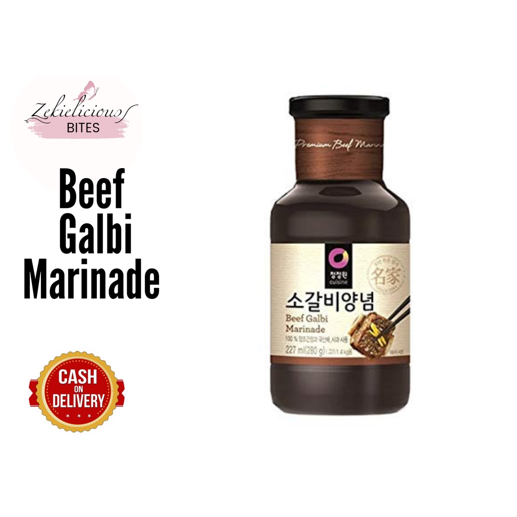 Beef Galbi Marinade Sauce 500g KOREANFOODS Shopee Philippines