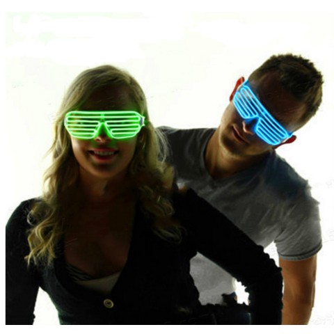 Rave Party Glass LED Light Up Glasses with 3 Attractive Light Modes ...