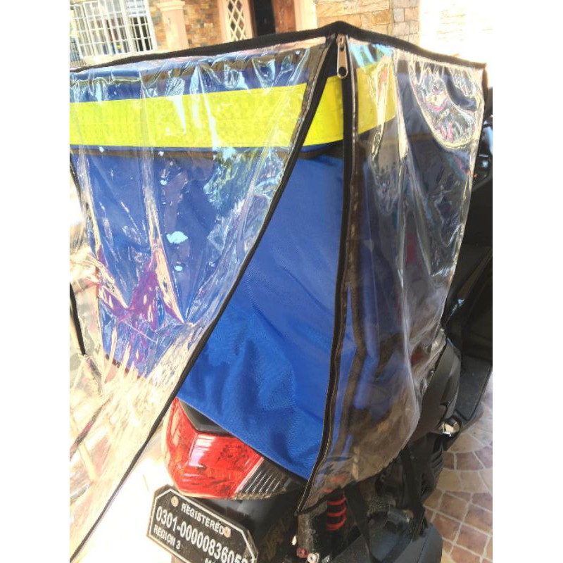 Delivery bag rain cover for all thermal bag 20x16x20 size Shopee
