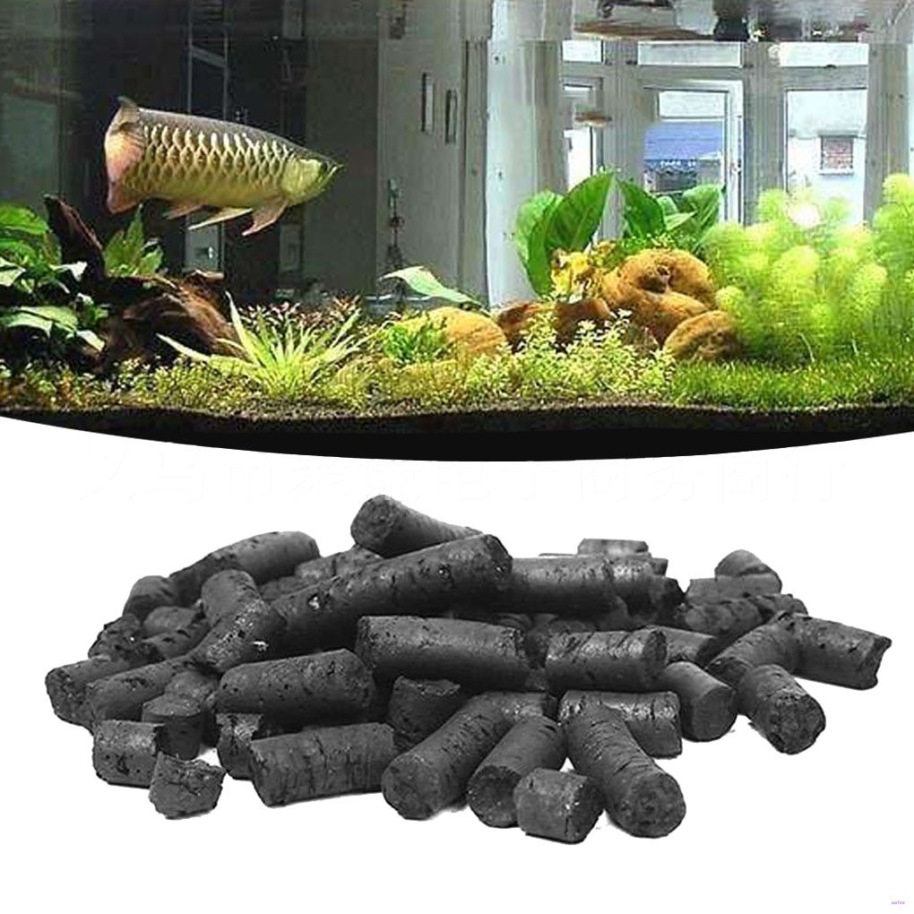 Aquarium Fish Tank Activated Carbon Charcoal Purify Water Quality