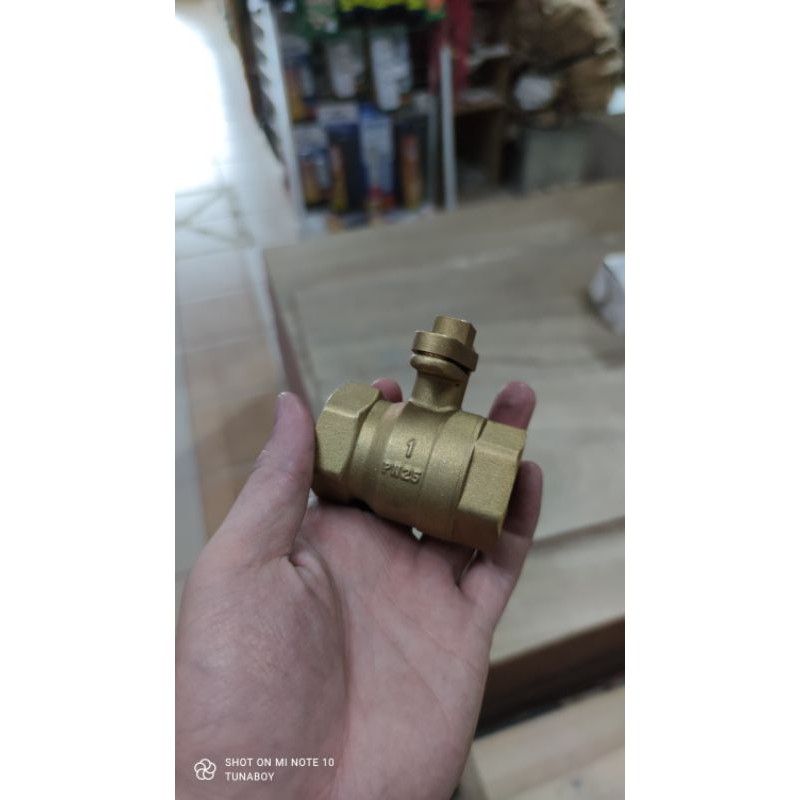 Heavy Duty Brass Ball Valve Lockwing 1/2 , 3/4 Or 1 Inch Padlock Type ...