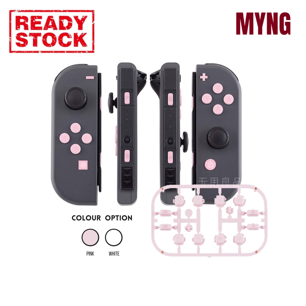 Replacement Joycon Buttons ABXY Directions Key Trigger Buttons Set ...
