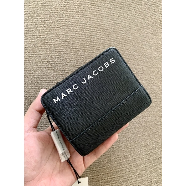 Marc Jacobs Saffiano Mini Compact Wallet