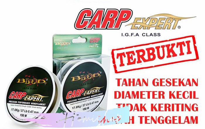BLOOD CARP EXPERT Strings | 150M ready 0.08mm | Shopee Philippines