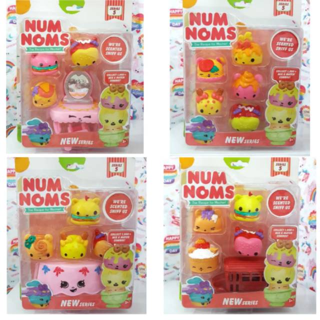 New num shop noms toys