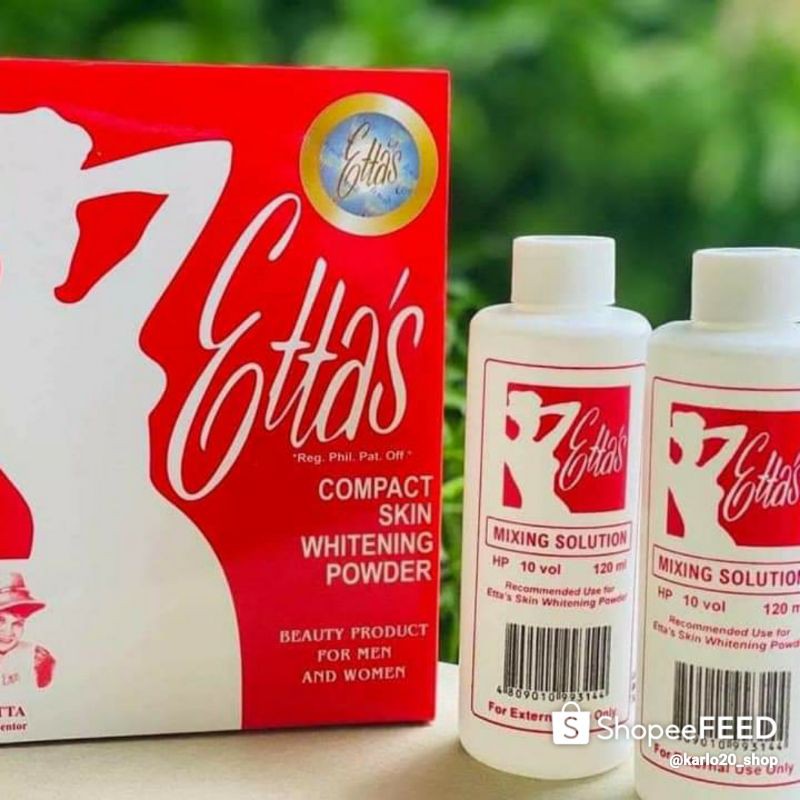 Etta s bleaching powder set Shopee Philippines