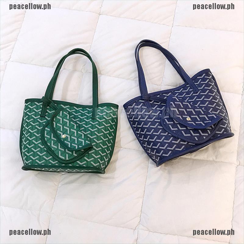 peacellow*COD】Korean emo goyard Bag Women Shoulder Bag Tote Bag