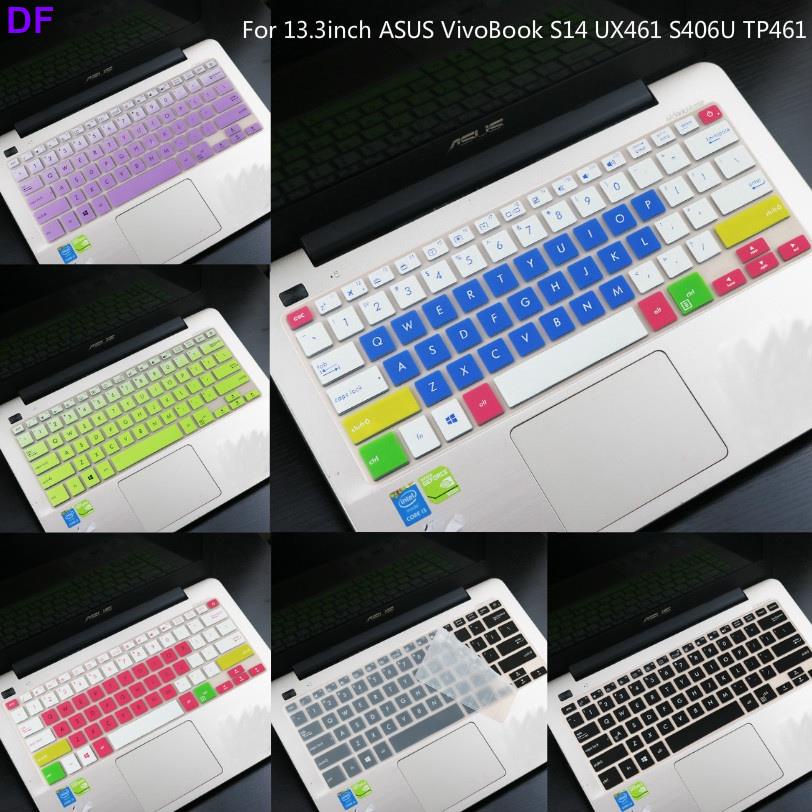 Silicone Keyboard Cover Sticker For Asus Vivobook S14 Ux461 S406U Tp461 ...