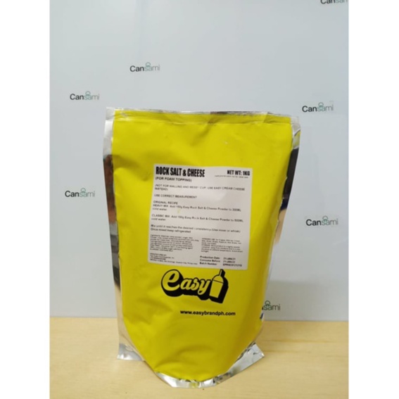 ROCK SALT & CHEESE Powder for Frappe and Milktea 1kg Easy Brand