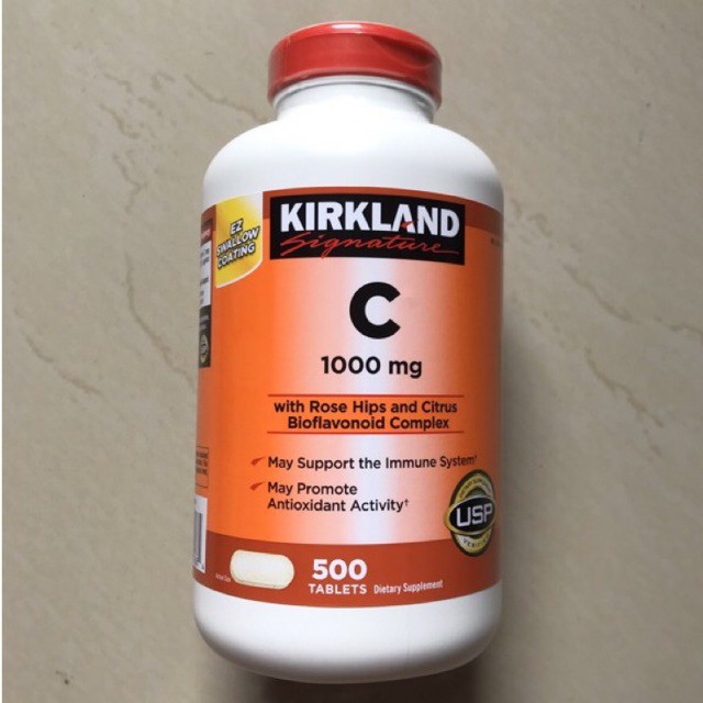 Kirkland Vitamin C 1000mg 500 tablets ( Kirkland Signature Dietary