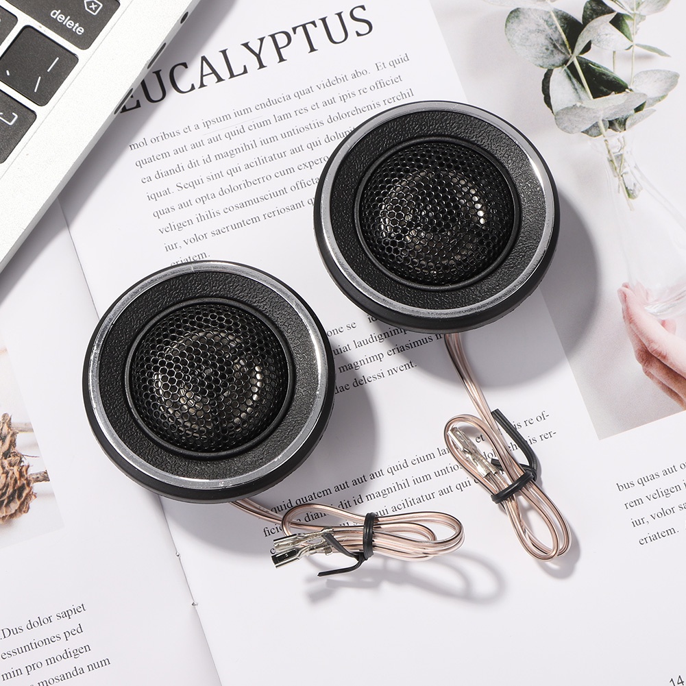 1 Pair Car Loud Speaker High fidelity Silk Film Tweeter High Efficiency