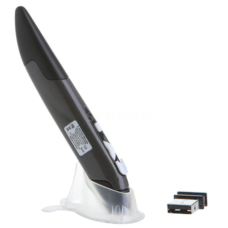 2.4GHz Wireless Optical Pen Mouse Adjustable 500/1000DPI Optical ...