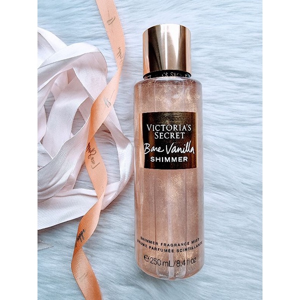 Vanilla Shimmer Bane Vanilla Victoria's Secret Fragrance Mist Bare