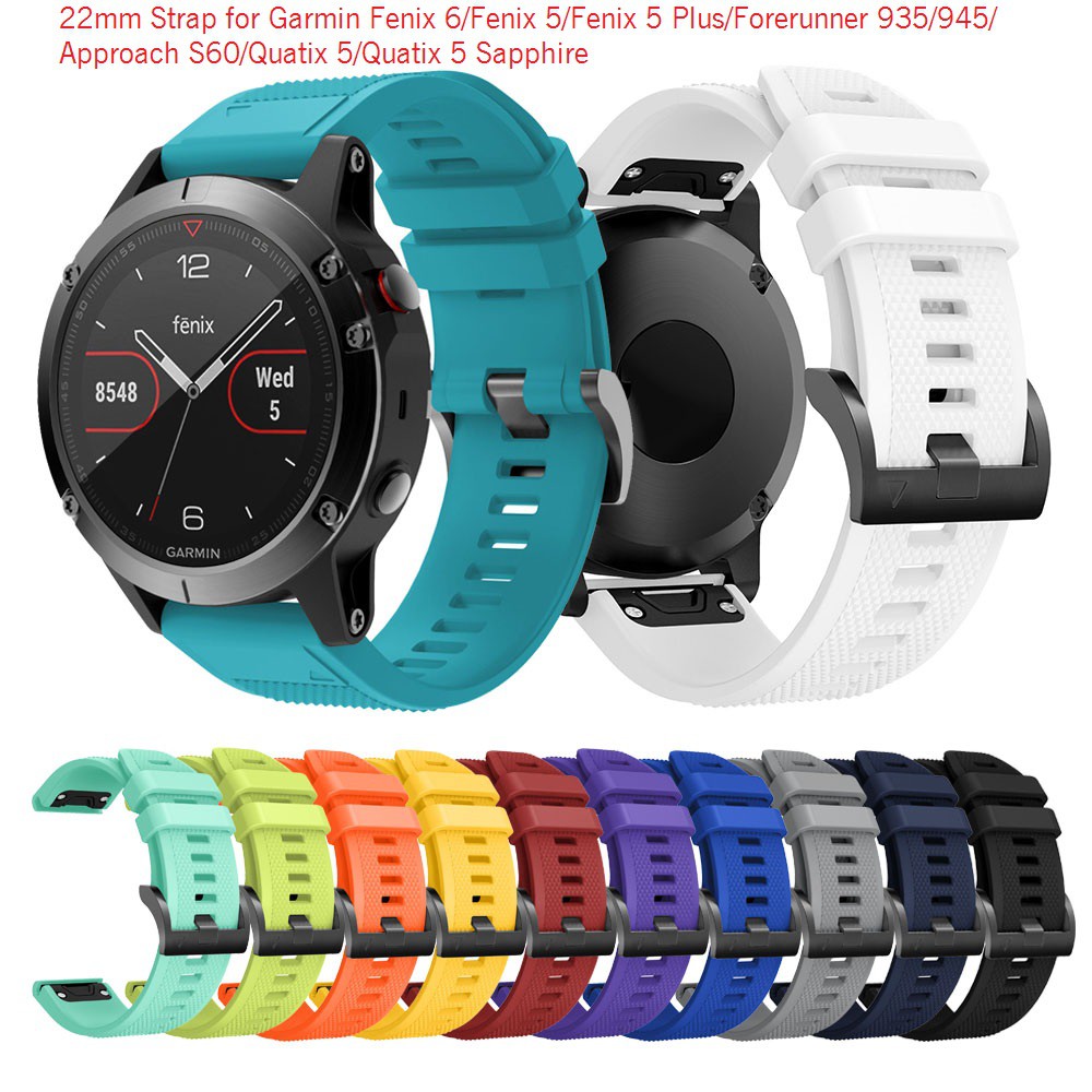 Garmin Fenix 6 Fenix 5 5 Plus Forerunner 935 945 Watch Strap Quick Fit Band Watch Bracelet 22mm Shopee Philippines