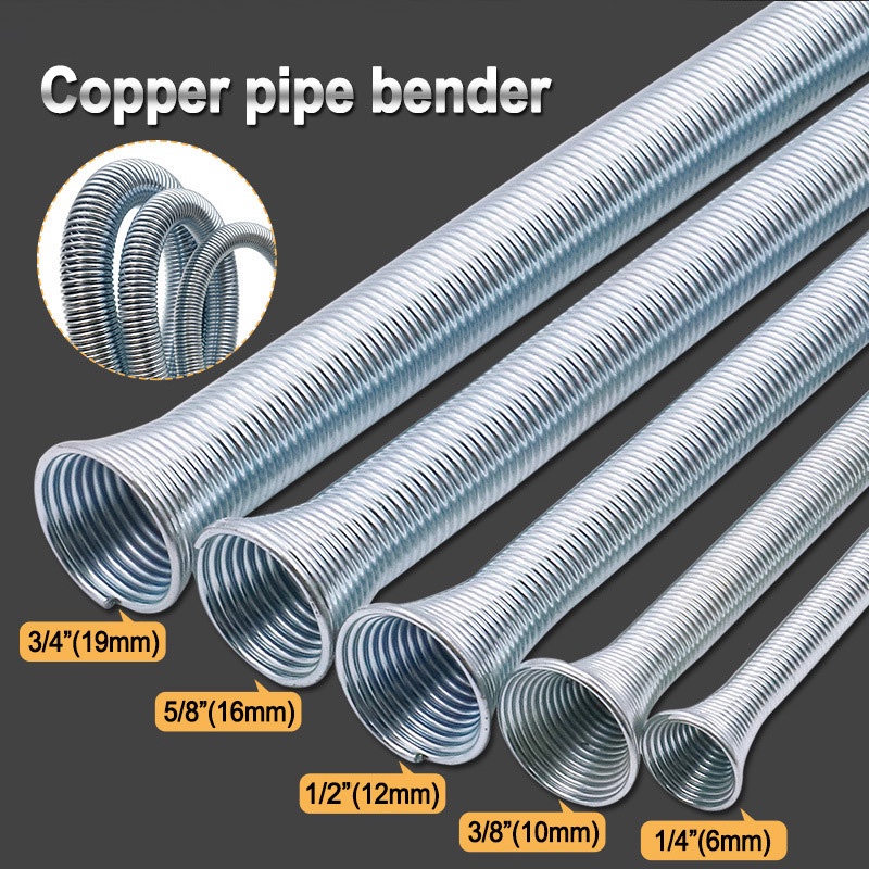 5pcs Manual PVC Wire Spring Pipe Bender Curve Springs Tube Bending