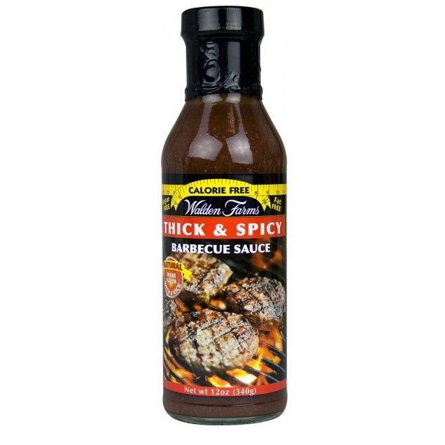 Walden Farms Thick & Spicy Barbecue Sauce Calorie Free 340g Shopee
