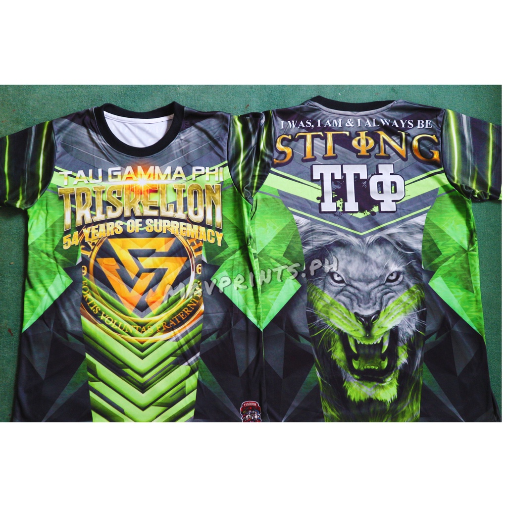 54 Years TRISKELION/ TAU GAMMA PHI Fratshirt Full Sublimation (New ...