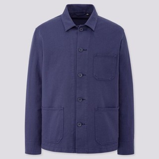 Uniqlo washed hotsell jersey work jacket