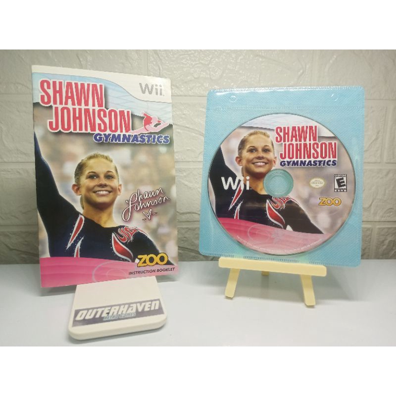 Wii Game Shawn Johnson Gymnastics Original Us Shopee Philippines