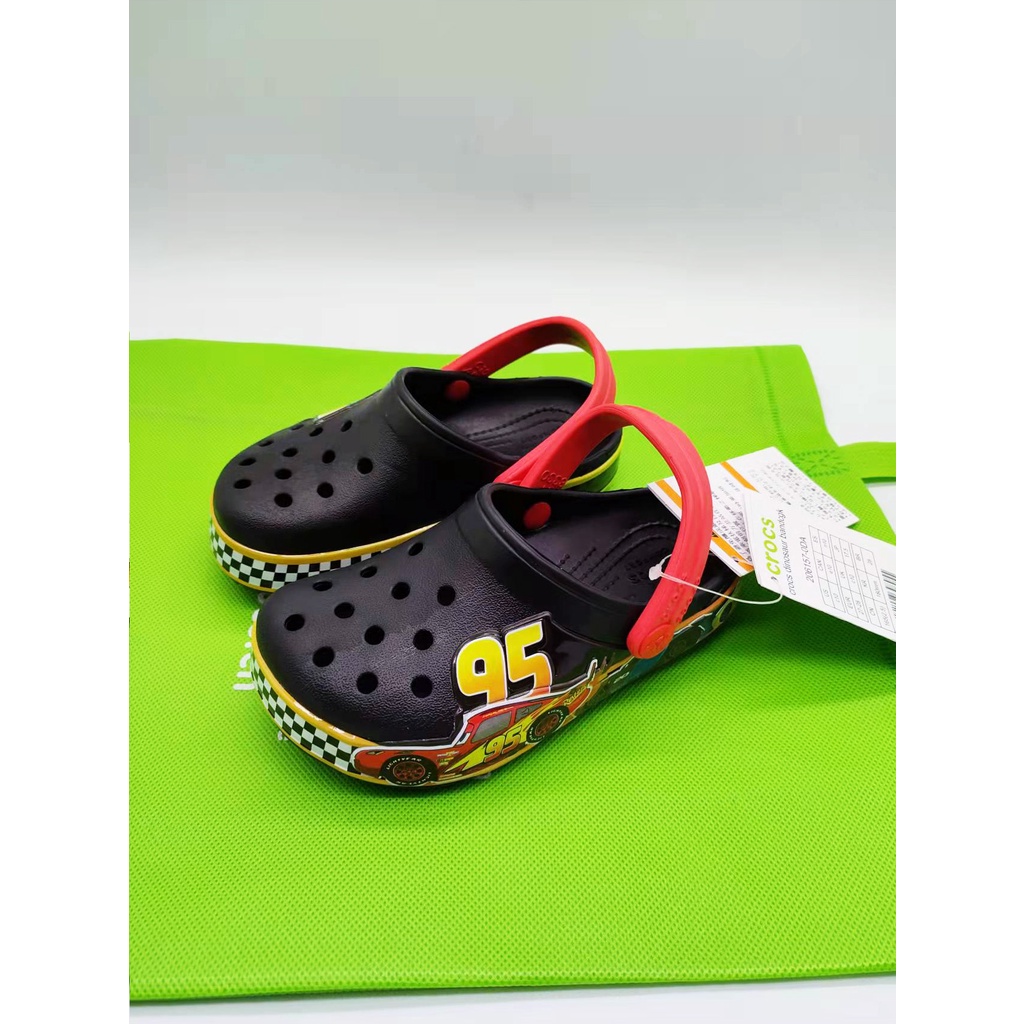 Crocs crocband 95 car for boy kids sandals with ecobag | Shopee Philippines