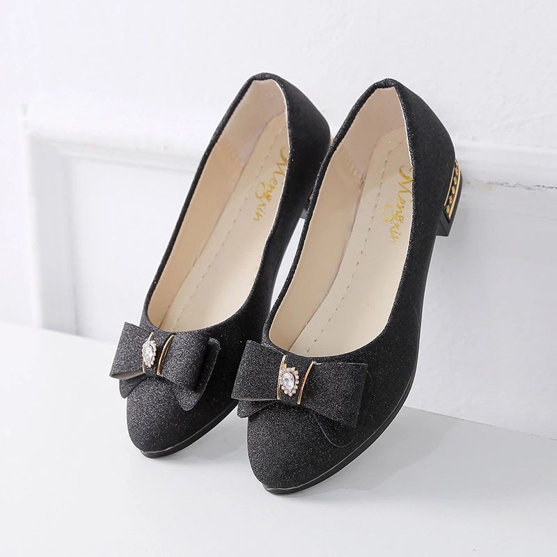 TOP WOMEN PH (Add 1 size) Korean Style Glittered Dollshoes Flatshoes ...