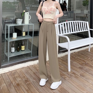 Tokong Korean Fashion Cropped Square Pants Wide Leg Pants - XS to 2XL