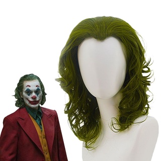 Joker Wig Clown Arthur Fleck Wig Joaquin Pheonix Wig Cosplay Green Wig ...