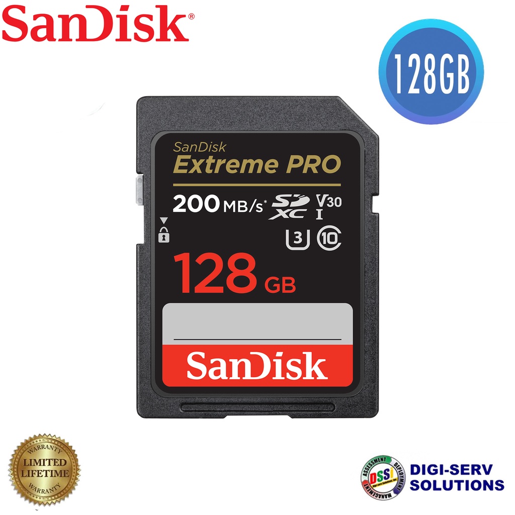 Sandisk Extreme PRO 128GB SDSDXXD-128G-GN4IN SDXC UHS-I Memory