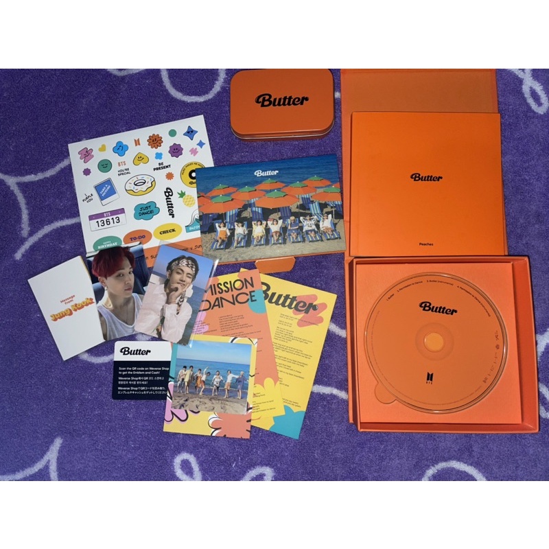 BTS BUTTER ALBUM (PEACHES VER.) Shopee Philippines