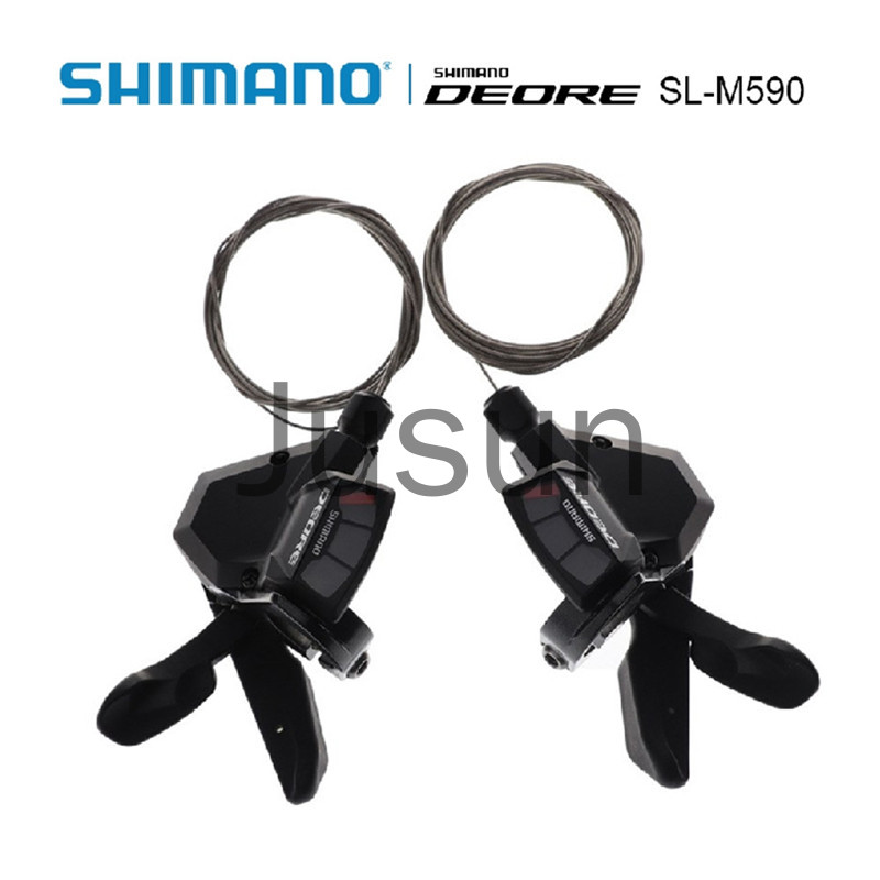 Shimano deore m590 9 speed trigger shifter set sale