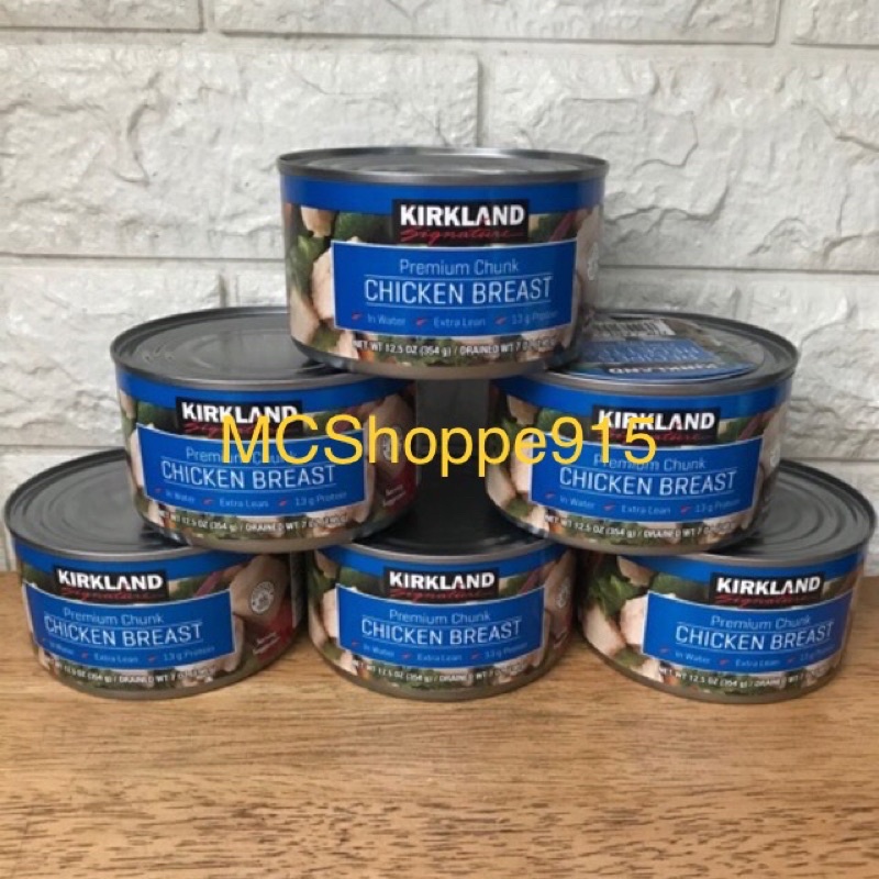 Kirkland Premium Chunk Chicken Breast 198g Shopee Philippines