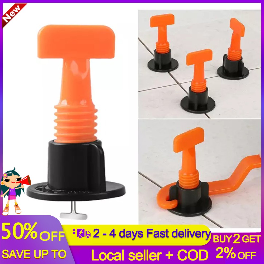 100Pcs Tile levellers Mini Level Wedges Alignment Tile Spacers for Wall