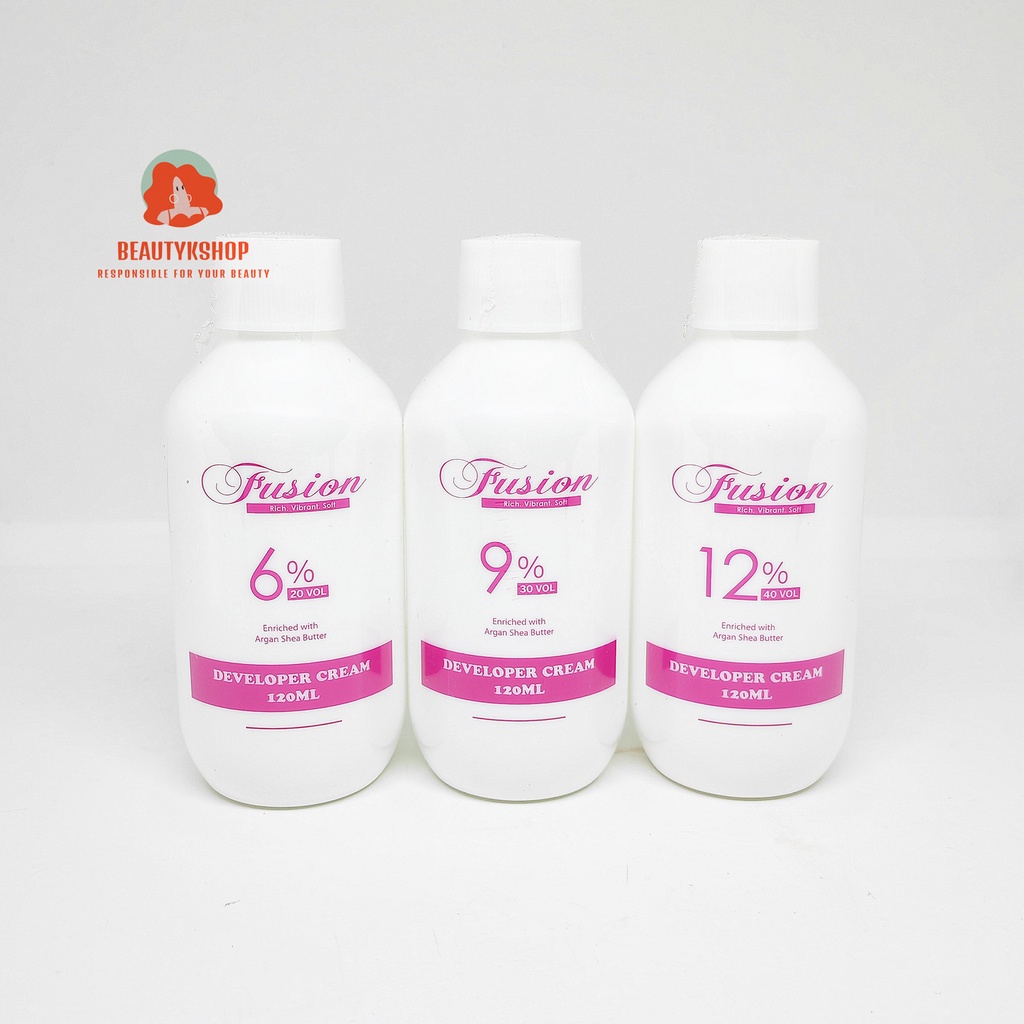 Fusion Hair Developer Hair Oxidizing Oxidizer Oxi Solution 120ml Hair