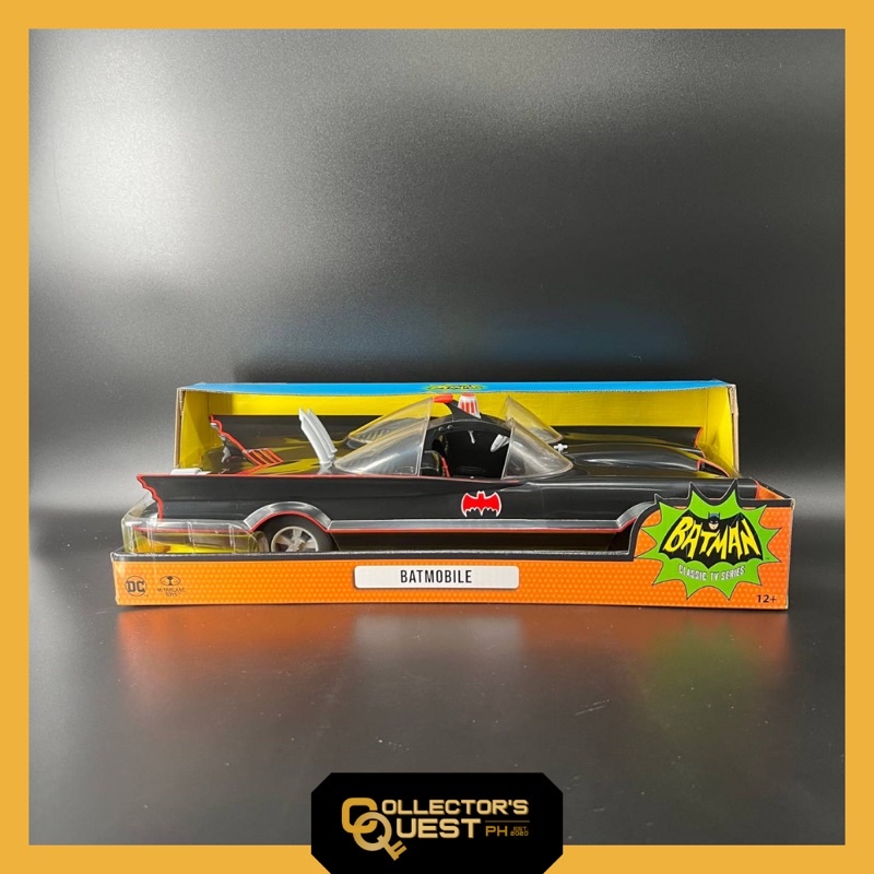 DC Mcfarlane Batman Batmobile 1966 for 7 Inch Scale Figures | Shopee ...