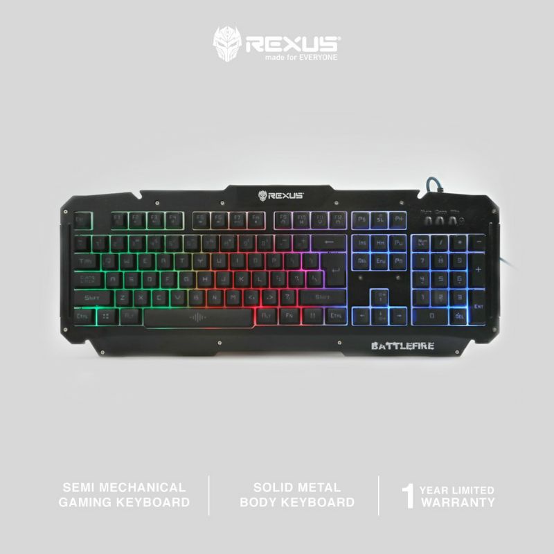 Rexus RX-K9D Gaming Keyboard Black | Rexus Gaming Keyboard | Original ...