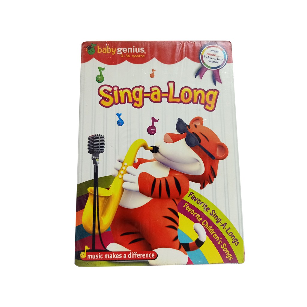 BABY GENIUS 0-36 months - Sing-A-Long 2 DISC SET (DVD) | Shopee