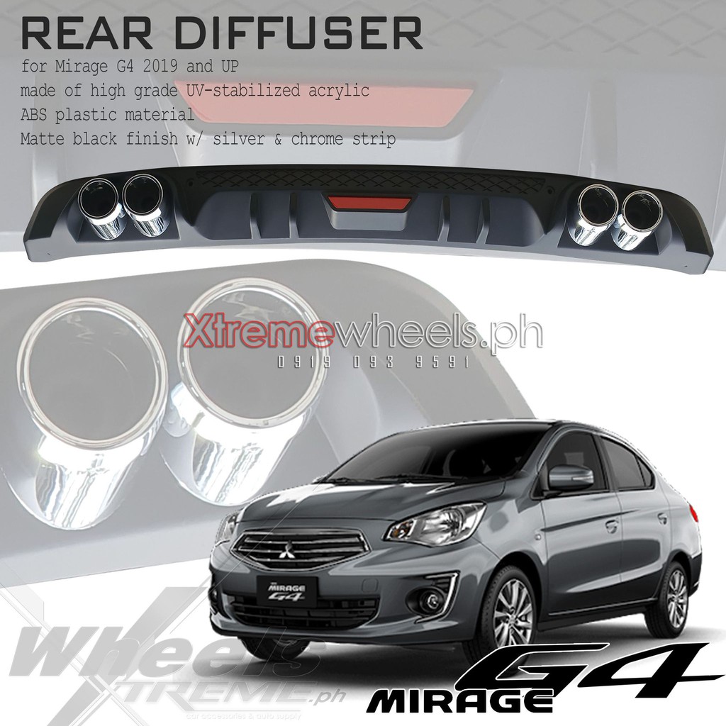 2019 mitsubishi deals mirage g4 accessories