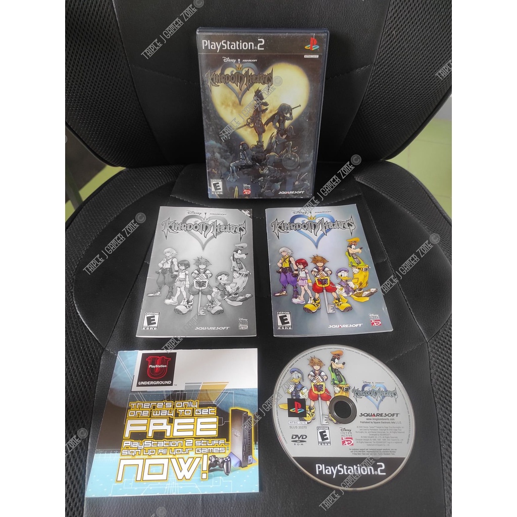 Kingdom Hearts Sur PlayStation 2 - Version NTSC-J Japonaise - Complet Boîte Et Notice