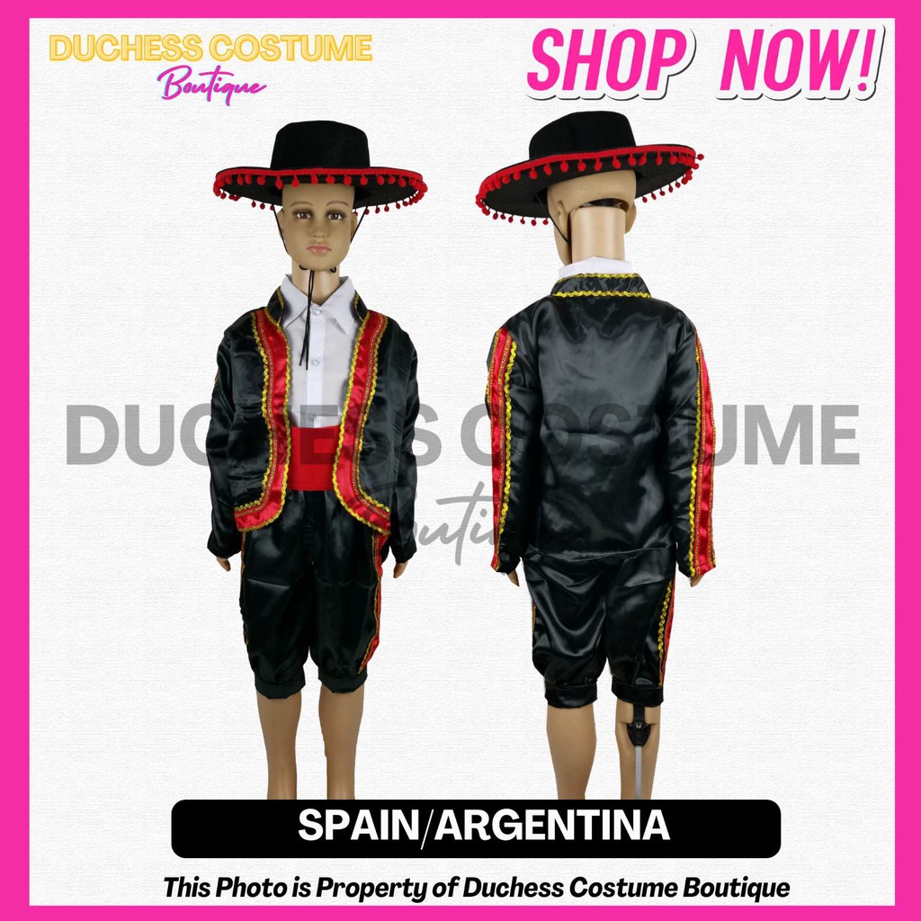 SPAIN MEXICO ARGENTINA United Nations Costume UN Costume | Shopee ...