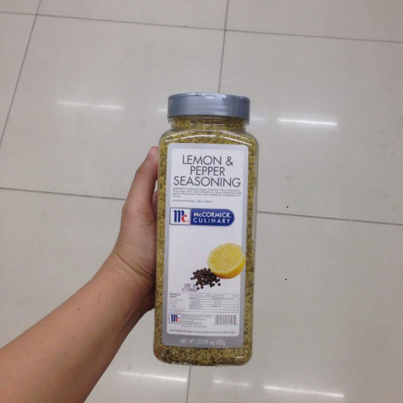 MCCORMICK LEMON & PEPPER SEASONING 680g Shopee Philippines