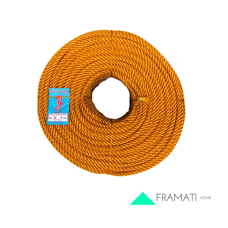 Polyethylene Rope / Nylon Rope / Lubid No.18 or 9mm | Shopee Philippines