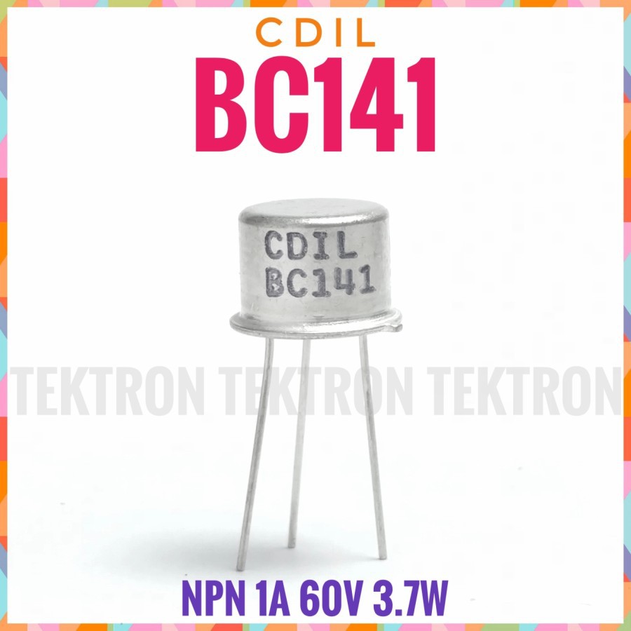 Cdil BC141 NPN Transistor 1A 60V 3.7W | Shopee Philippines