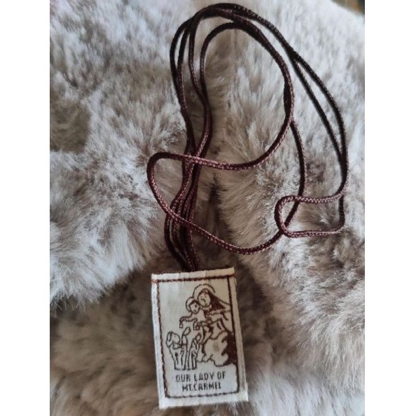Scapular Our Lady Of Mount Carmel Small Shopee Philippines