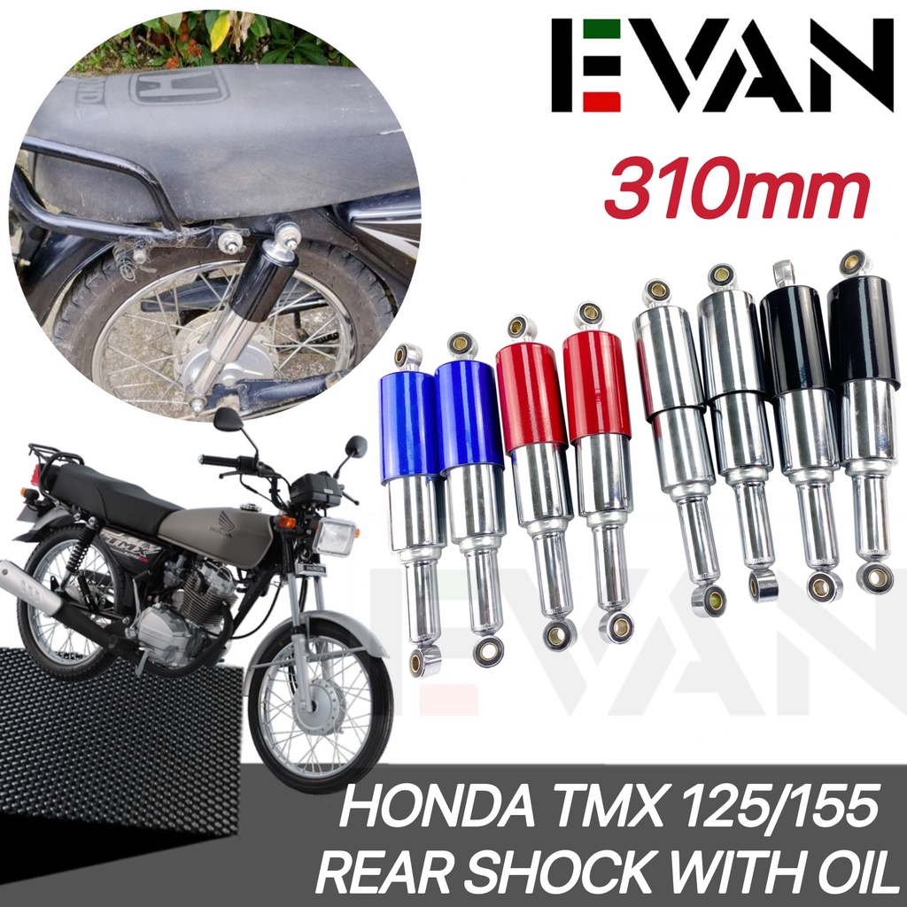 honda tmx 125 rear shock size
