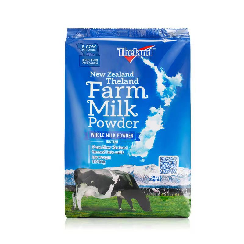 New Zealand Imported The Land Full Fat Defatted Powdered Milk High
