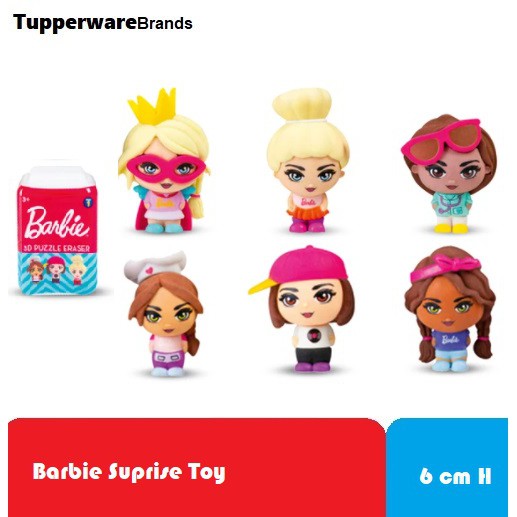 BARBIE SURPRISE TOY PUZZLE PALZ LIMITED EDITION 3D PUZZLE ERASER Shopee Philippines