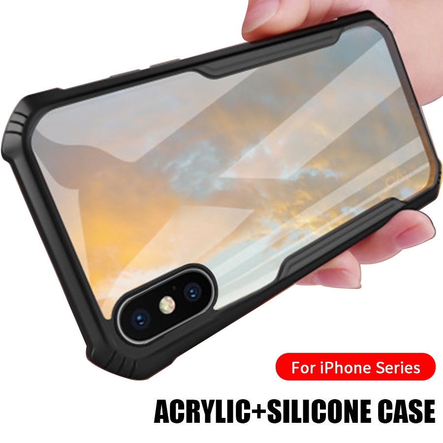 For iPhone 11 Pro Max X XR XS Max 7 8 6 6s Plus Se 2020 Acrylic Casing ...
