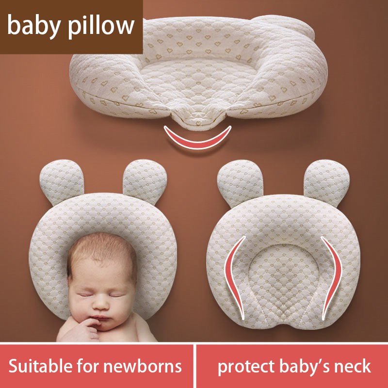 pillow for baby infant pillow cotton breathable shaping pillow prevent